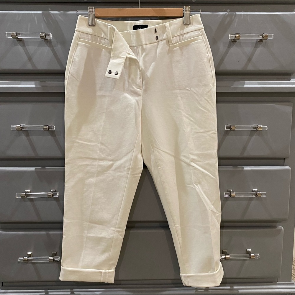 White House Black Market White Suit Pants